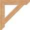 Ekena Millwork Traditional Slat Smooth Bracket, Western Red Cedar, 5 1/2"W x 36"D x 36"H BKT06X36X36TRA06SWR - alternate 2